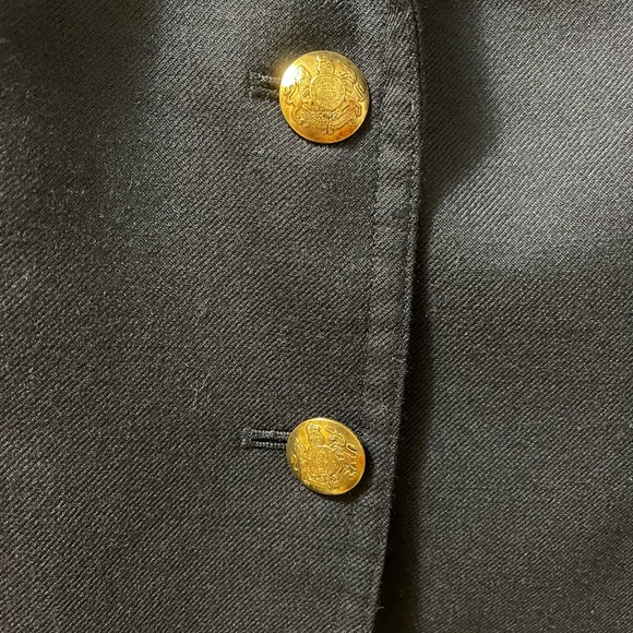 J Crew Navy Wool Schoolboy Blazer, Women Size 8 - Picture 4 of 6